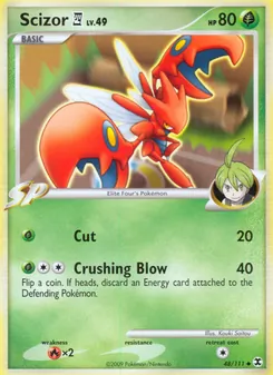 Kaart Scizor E4