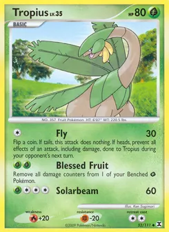 Kaart Tropius