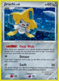 Kaart Jirachi