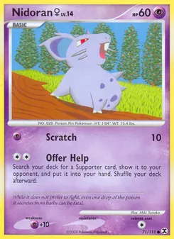 Kaart Nidoran ♀