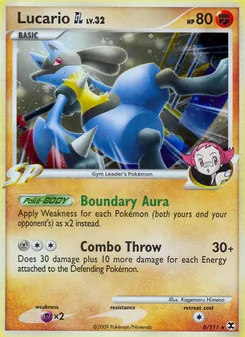 Kaart Lucario GL