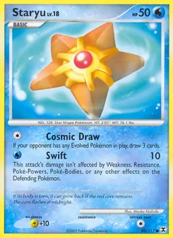 Kaart Staryu