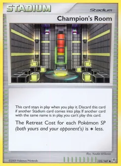 Kaart Champion's Room