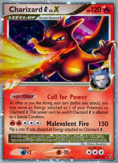 Kaart Charizard G LV.X