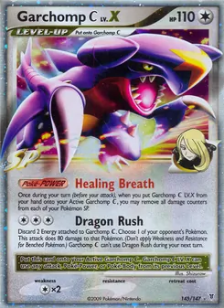 Kaart Garchomp C LV.X