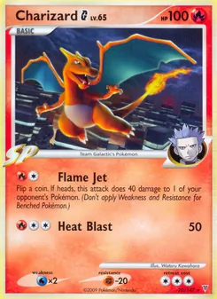 Kaart Charizard G