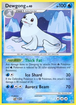 Kaart Dewgong