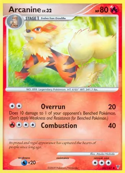 Kaart Arcanine