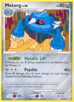 Kaart Metang