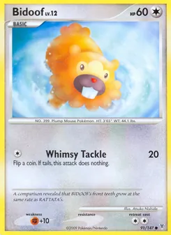 Kaart Bidoof