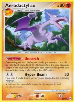 Kaart Aerodactyl