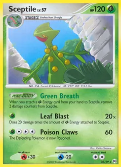 Kaart Sceptile