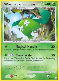 Kaart Wormadam Plant Cloak