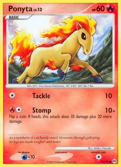 Kaart Ponyta