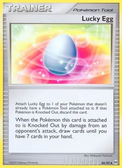 Kaart Lucky Egg