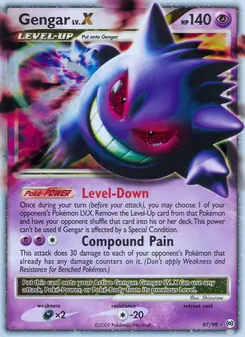 Kaart Gengar LV.X