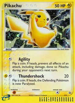 Kaart Pikachu