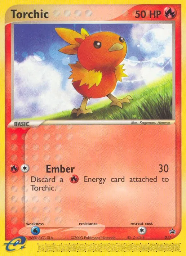 Pokémon-kaart Torchic