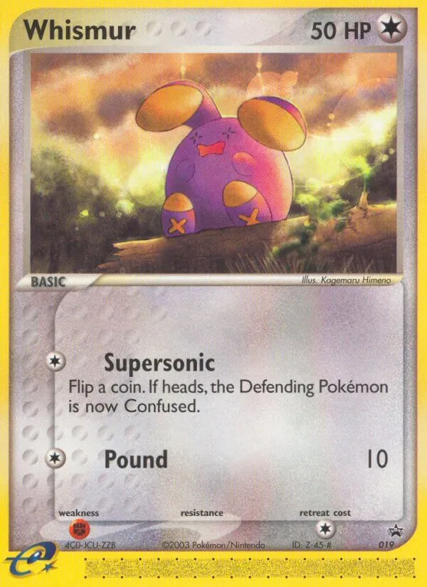 Pokémon-kaart Whismur