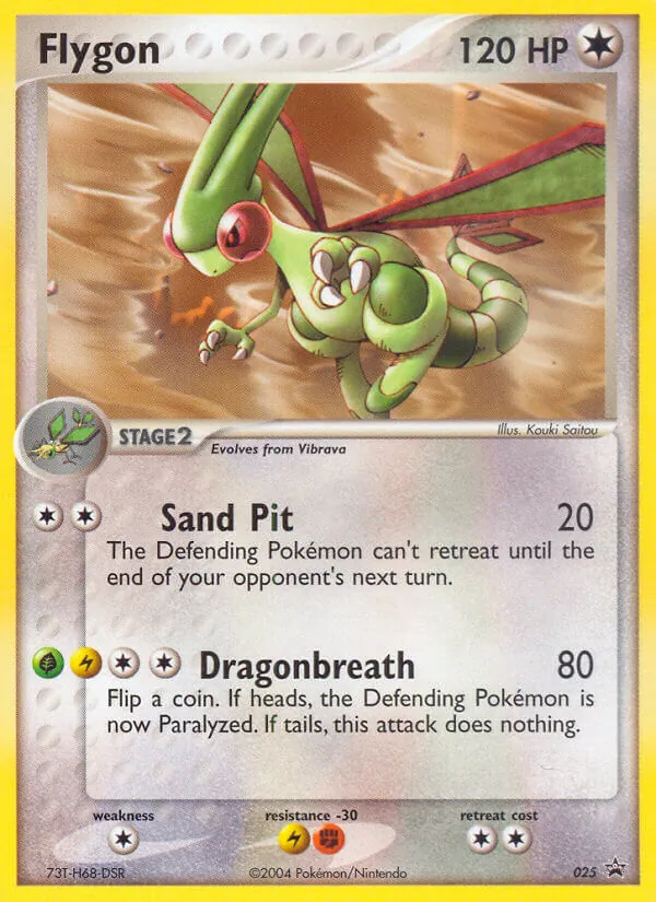 Pokémon-kaart Flygon