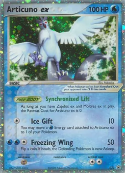 Kaart Articuno ex