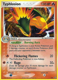 Kaart Typhlosion
