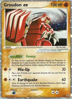 Kaart Groudon ex