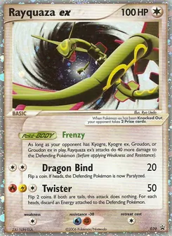 Kaart Rayquaza ex