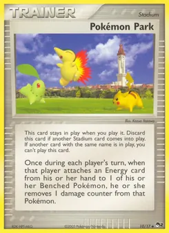 Kaart Pokémon Park