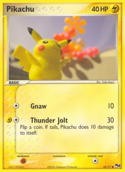 Kaart Pikachu