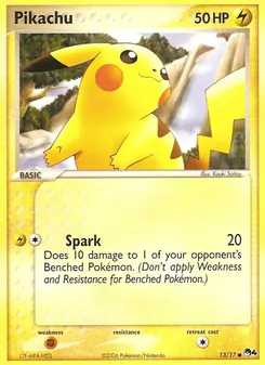 Kaart Pikachu