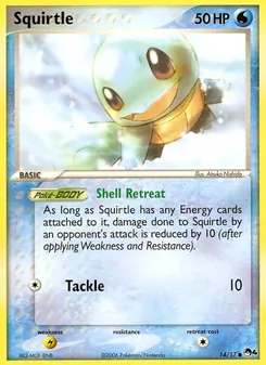 Kaart Squirtle