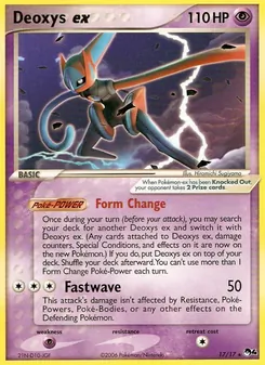 Kaart Deoxys ex