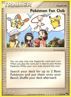Kaart Pokémon Fan Club