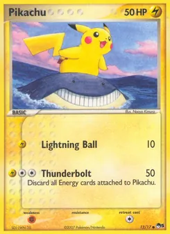 Kaart Pikachu