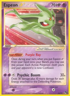 Kaart Espeon ★