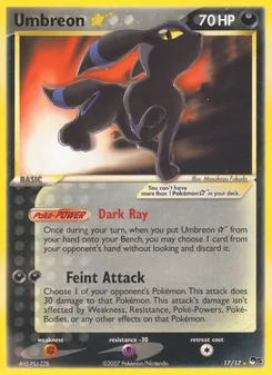 Kaart Umbreon ★