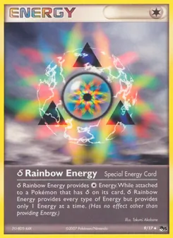 Kaart δ Rainbow Energy