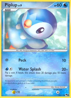 Kaart Piplup