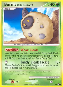 Kaart Burmy Sandy Cloak