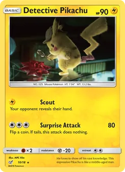 Kaart Detective Pikachu