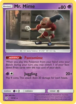 Kaart Mr. Mime