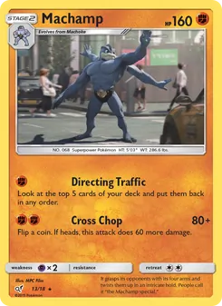 Kaart Machamp
