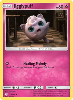 Kaart Jigglypuff