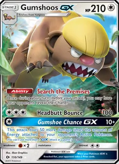 Kaart Gumshoos GX