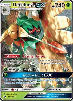 Kaart Decidueye GX