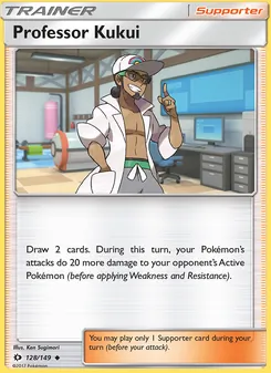 Kaart Professor Kukui