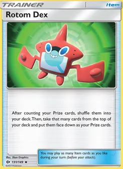 Kaart Rotom Dex