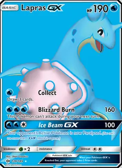Kaart Lapras GX