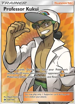 Kaart Professor Kukui